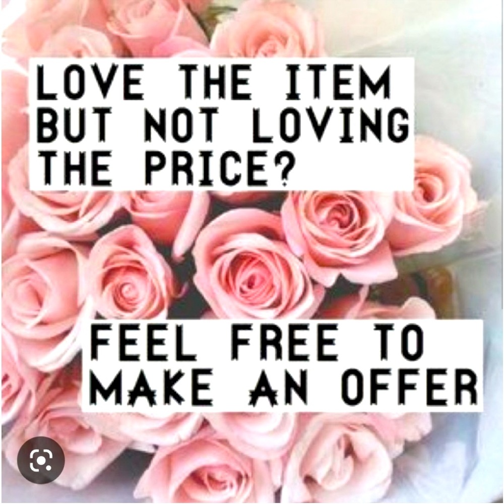 ✨Make an offer on all my items✨